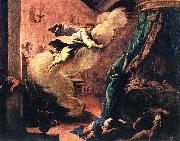RICCI, Sebastiano Dream of Aesculapius painting
